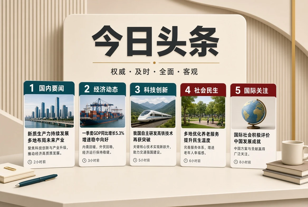 资讯速览栏目导读